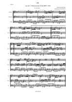 Bach Air für Streichtrio